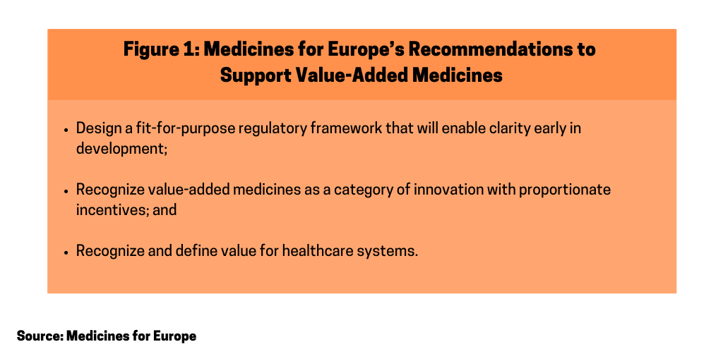 Figure 1 Medicines for Europe