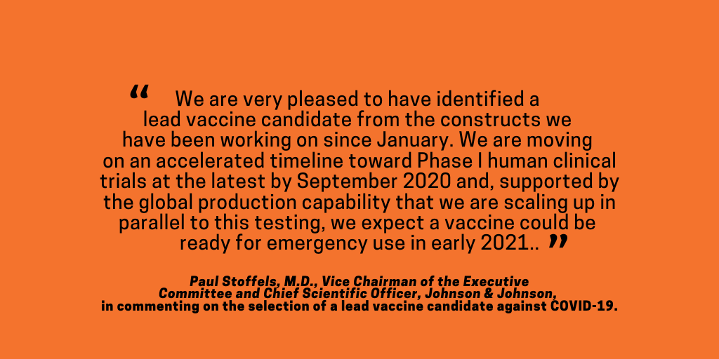 Vaccine Story JnJ Pullout Quote